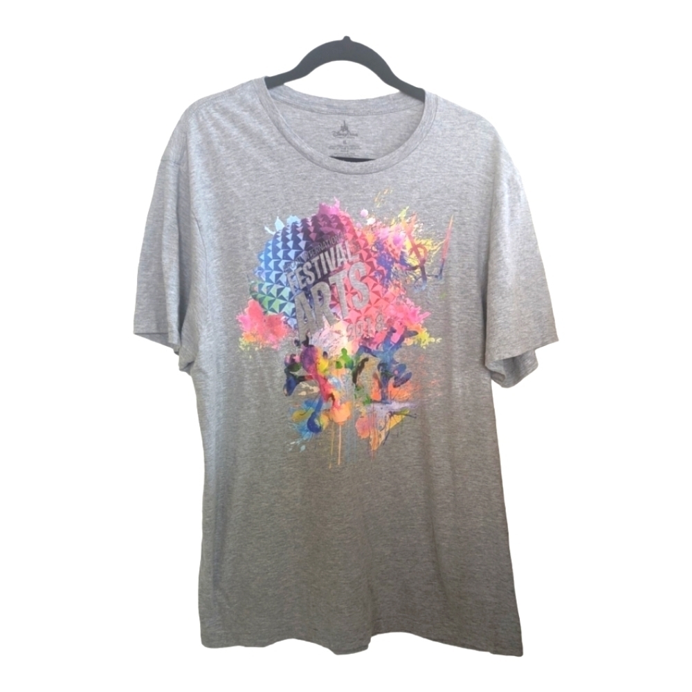Disney Parks Epcot International Festival of the Arts 2018 T-Shirt Size XL